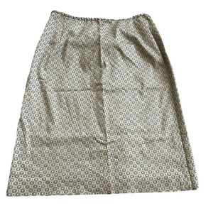 Pendleton Pencil Skirt Womens Size 14 Vintage 80s Cotton Square Retro Timeless